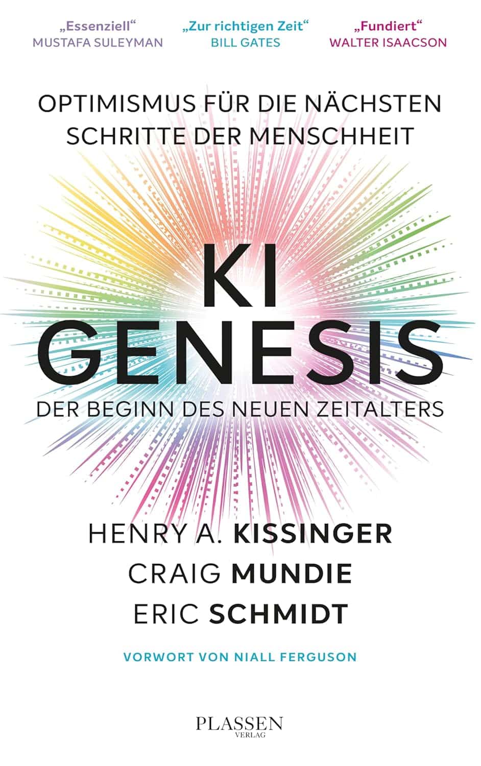 Buchcover Genesis von Kissinger Schmidt Mundie