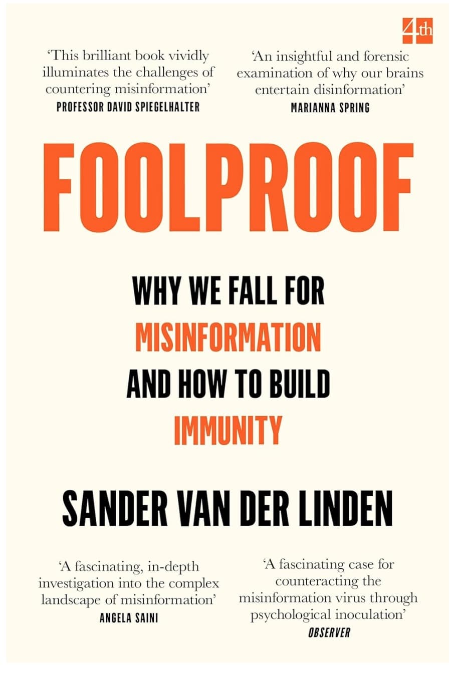 Buchcover Foolproof von Sander van der Linden