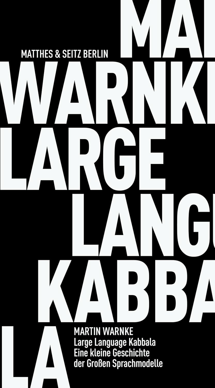 Buchcover Large Language Kabbala von Martin Warnke