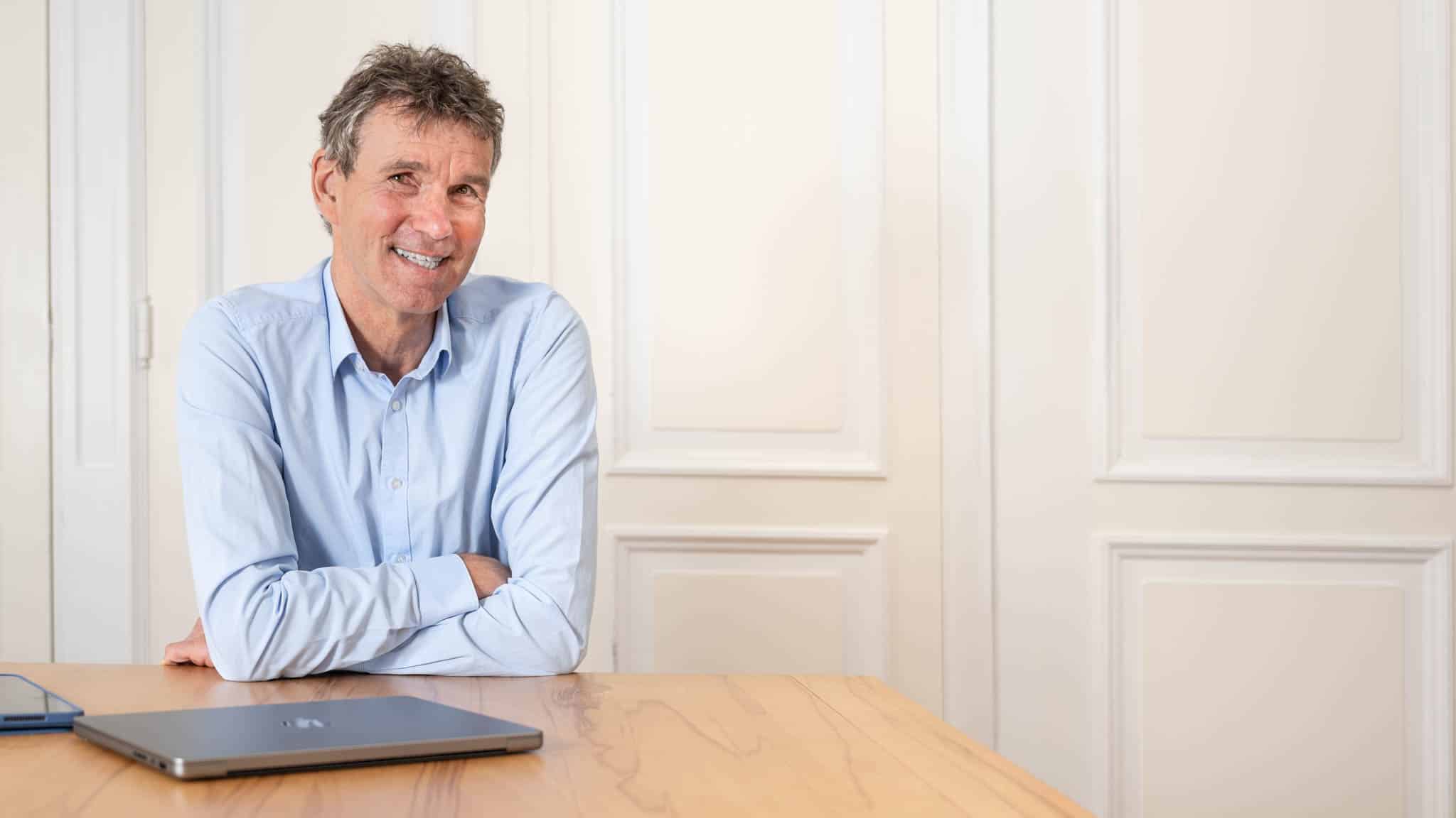 Tilman Möller am Tisch